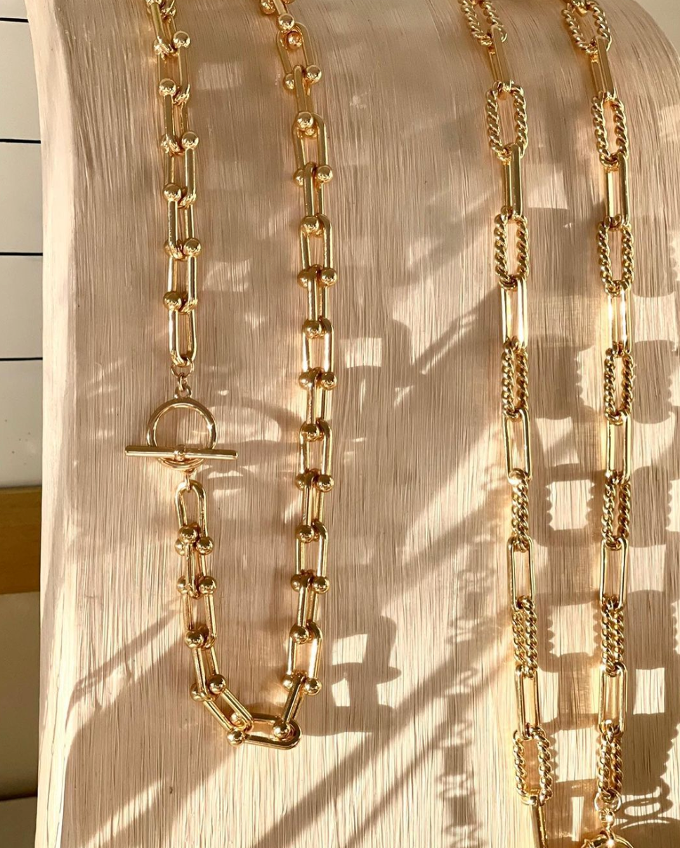 Buy Spangel Fashion Gold Chain