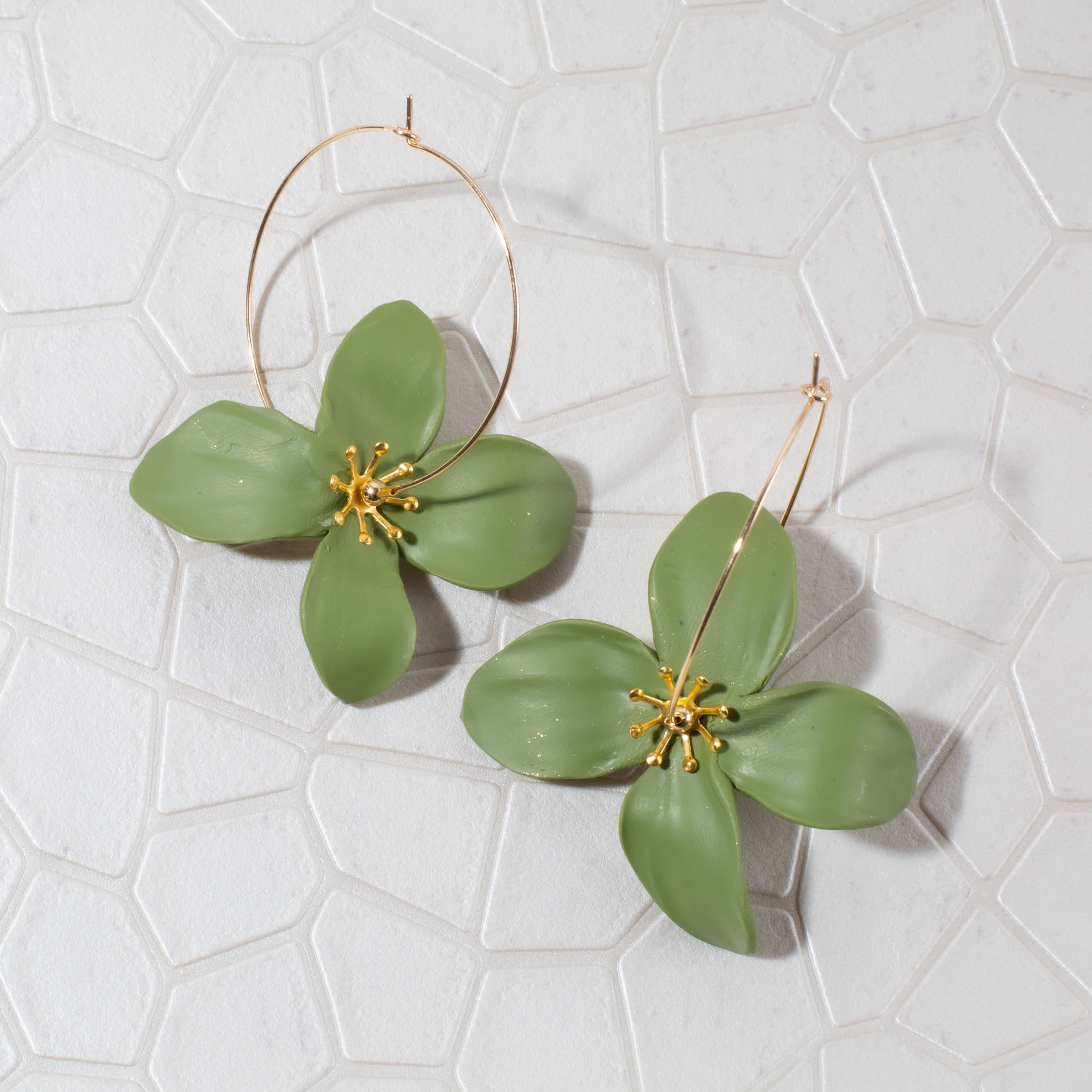 Beautiful Green earings 2