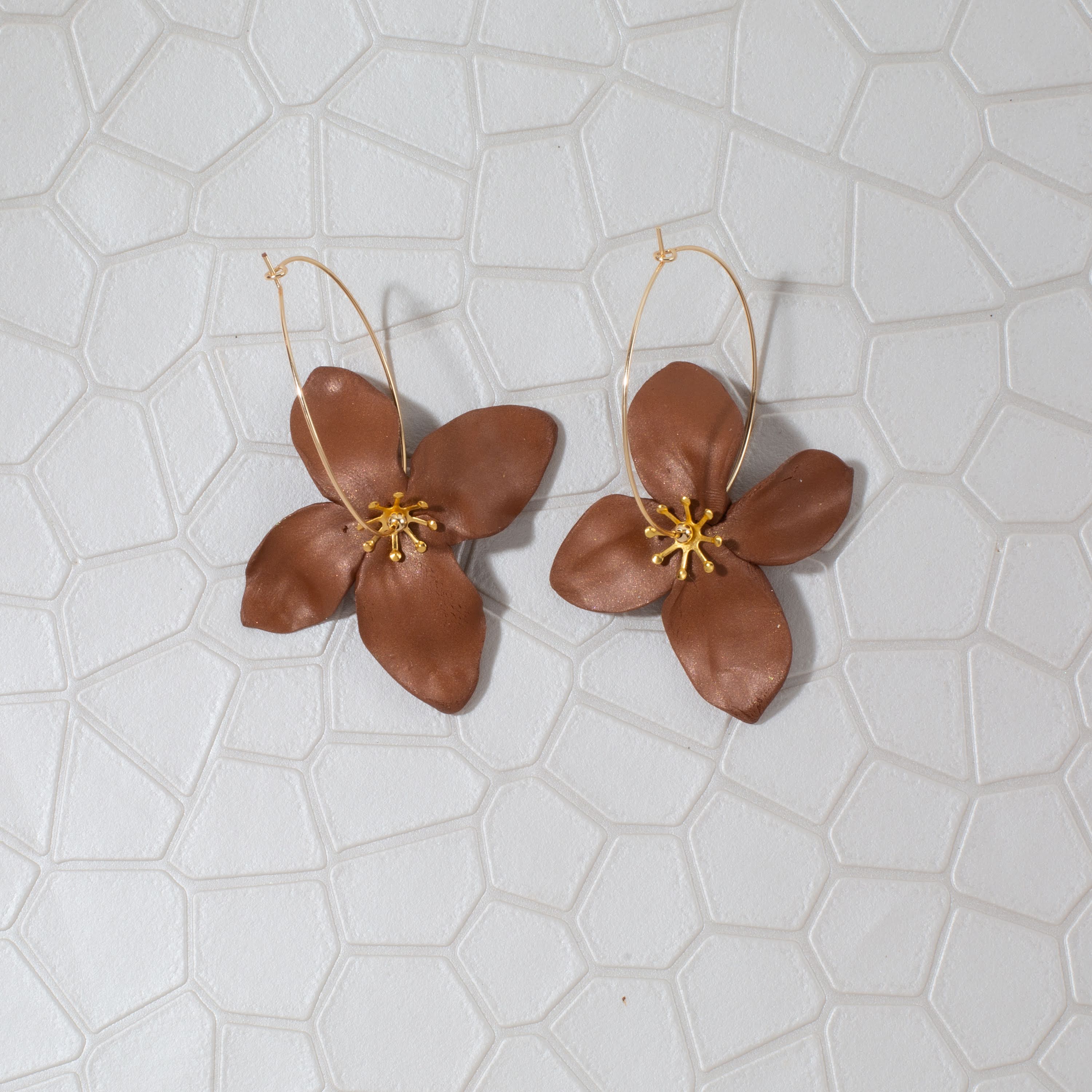 Petal Stud Earrings Set