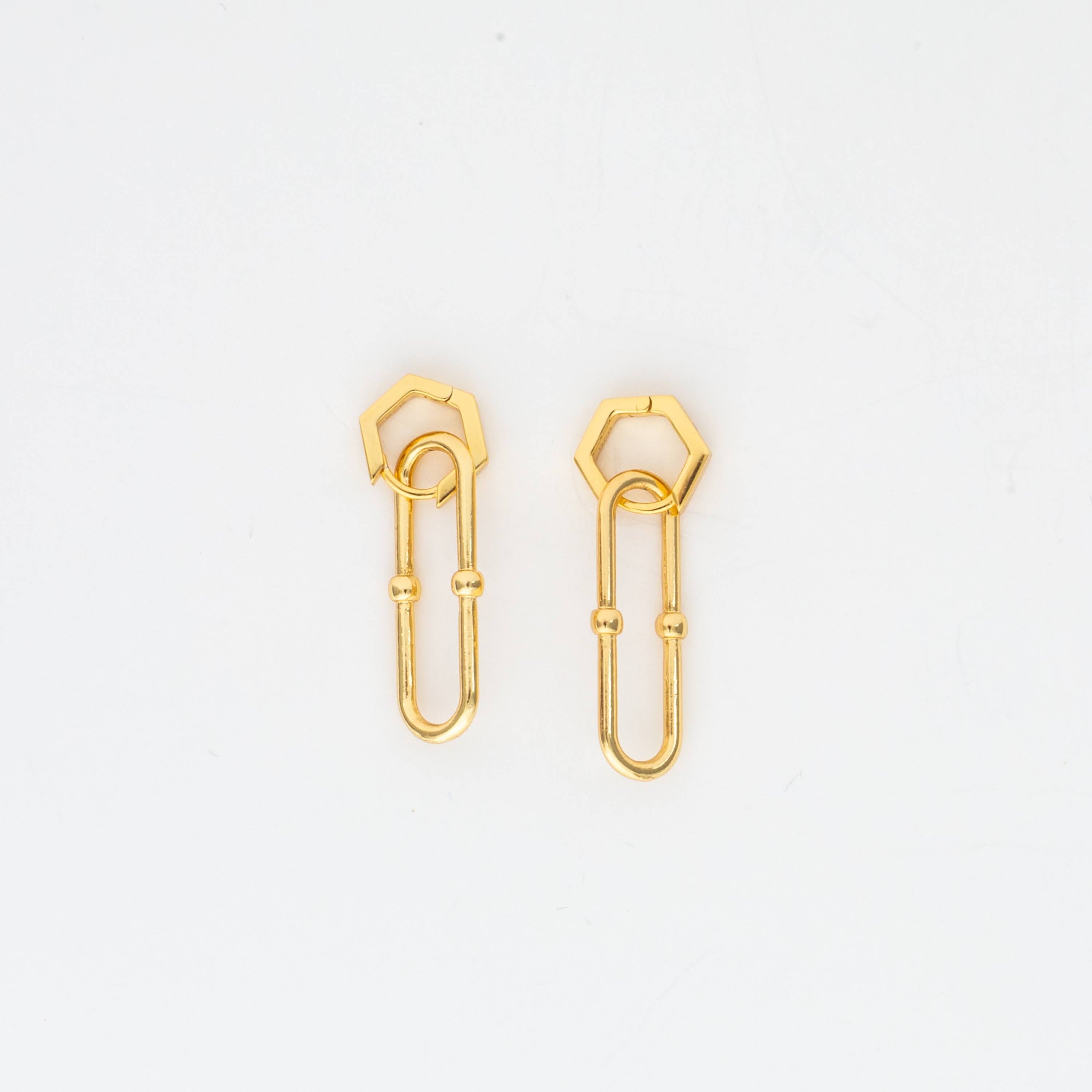 Imperial Links Drop Earrings