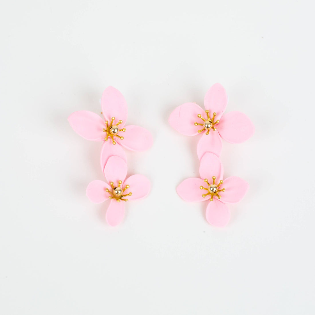 Double Drop Charleston Flower Earring