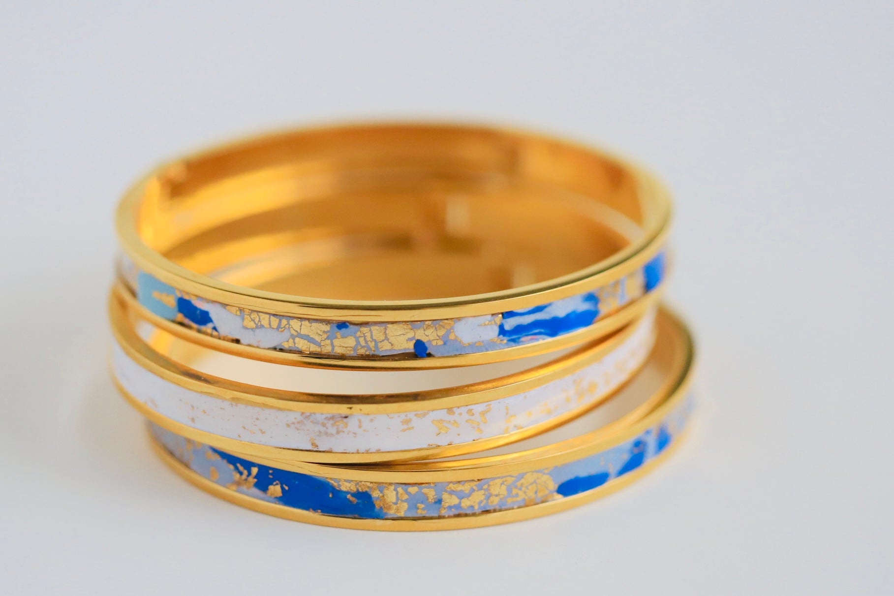 Lumino ColorPop Gold Bangle
