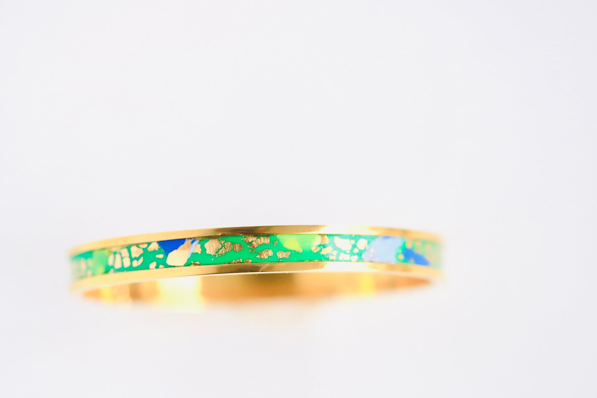 Lumino ColorPop Gold Bangle