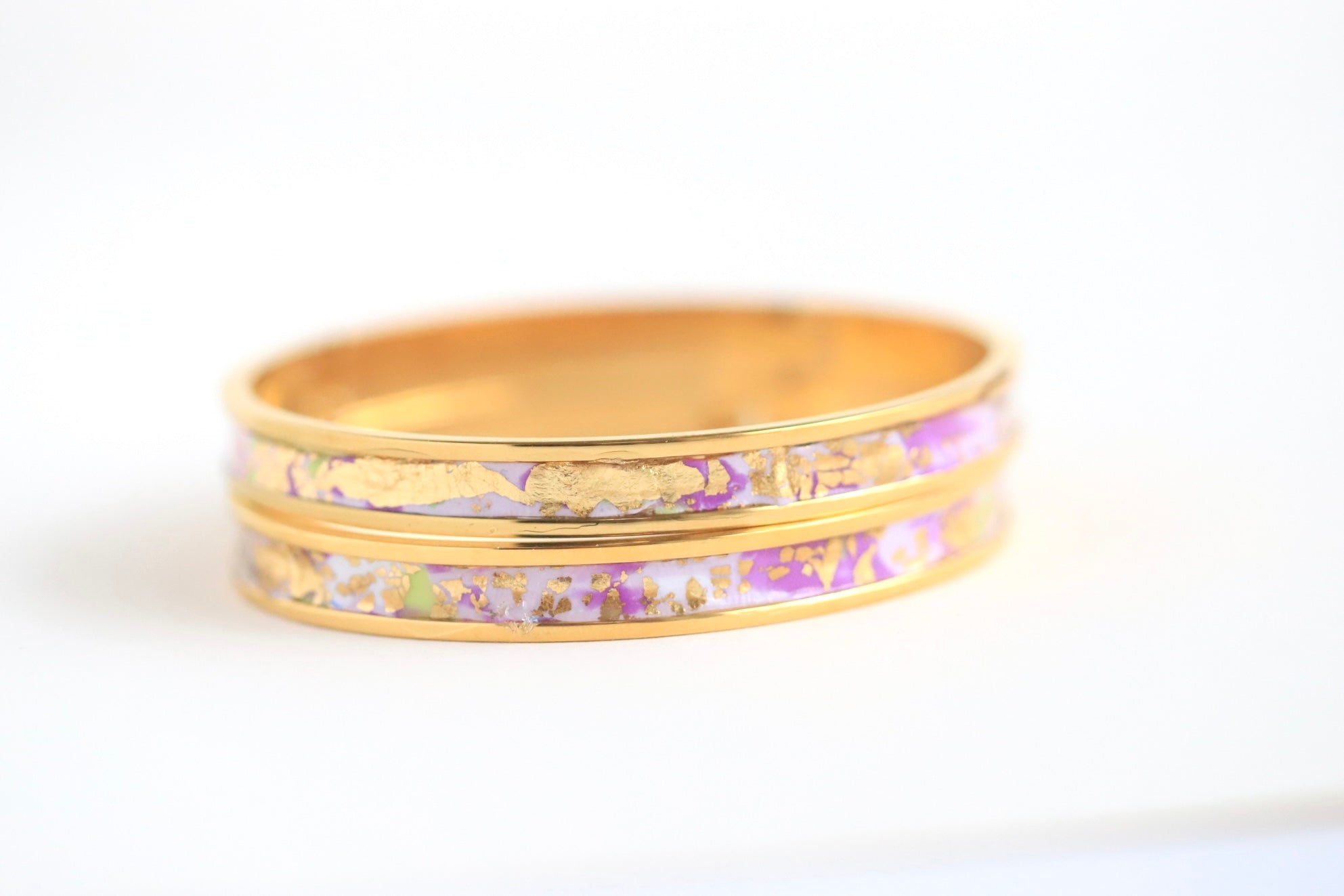 Lumino ColorPop Gold Bangle