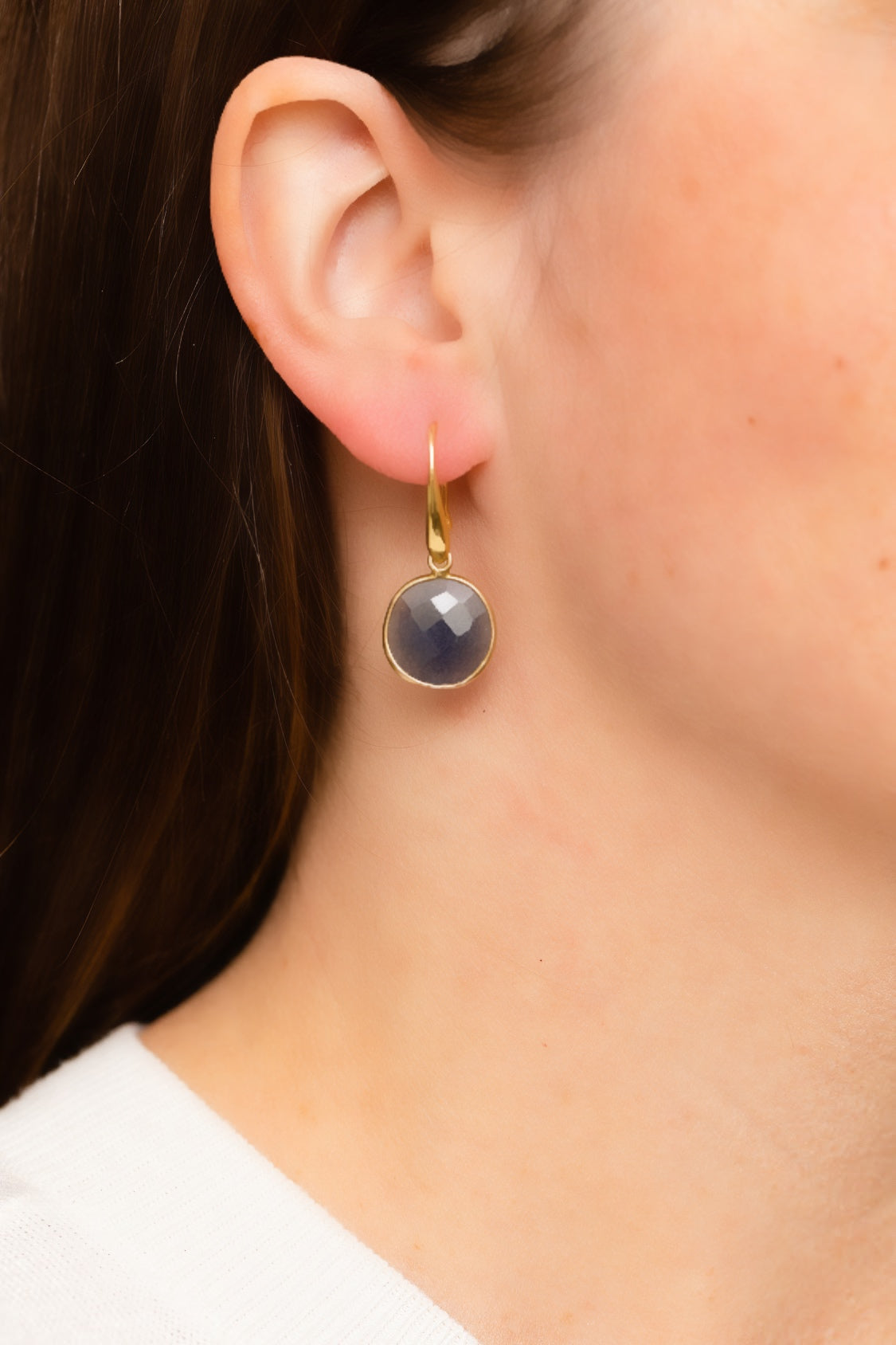 Shiro Drop Earring