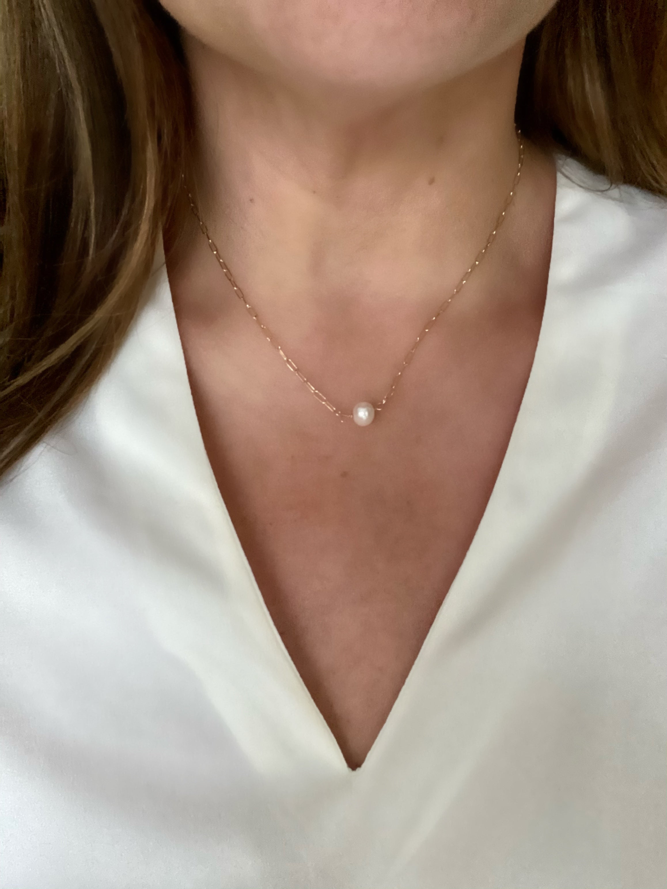 Scilla Pearl Necklace