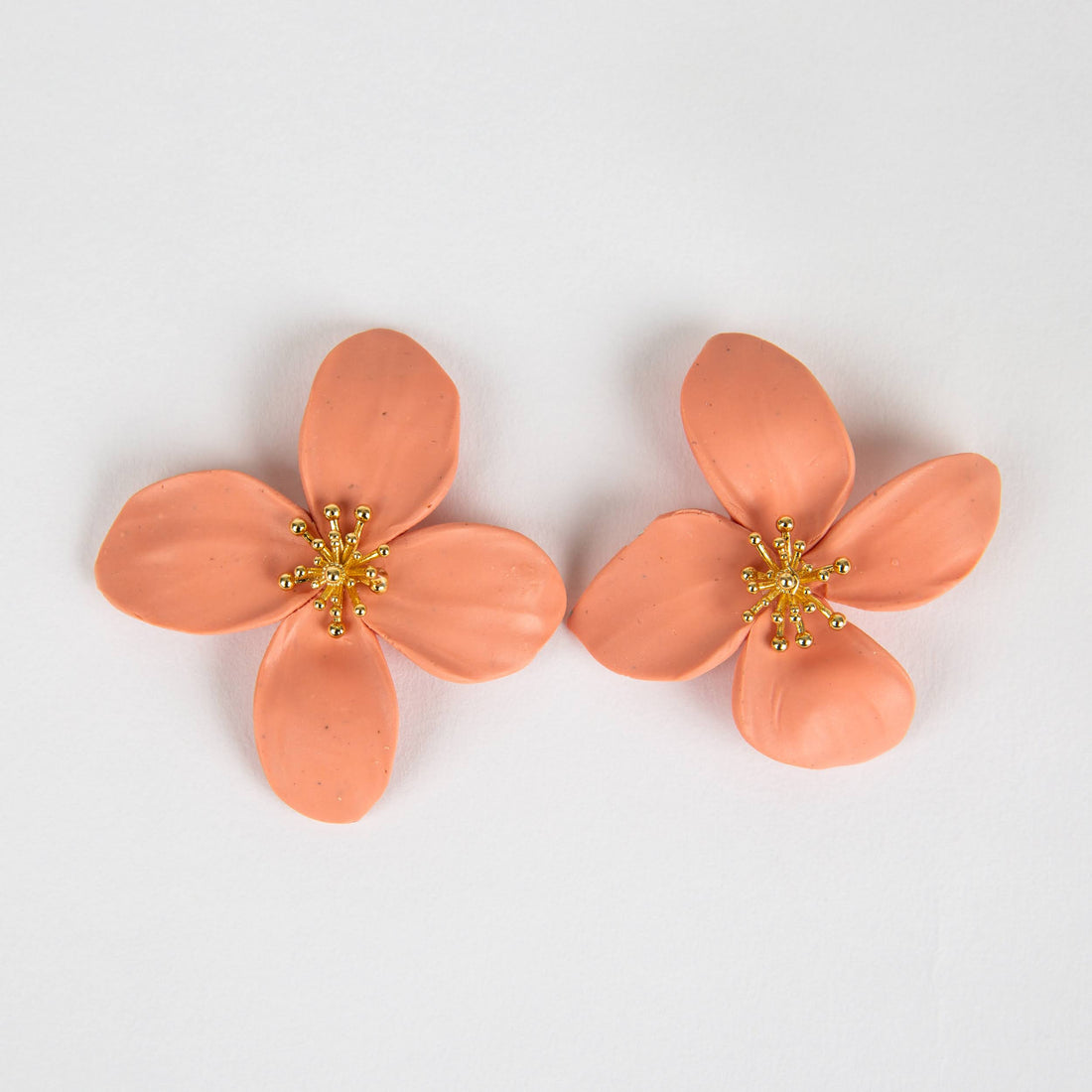 Georgia Peach Charleston Flower Earring