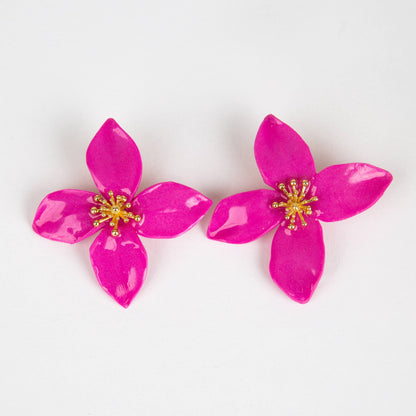 Choose Your Charleston - Color Variation Flower Earring