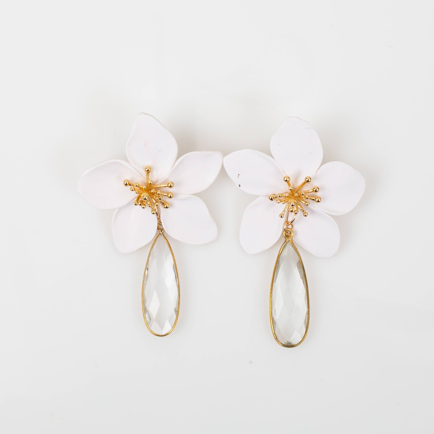 Reverie Floral Blossom Drop Earrings