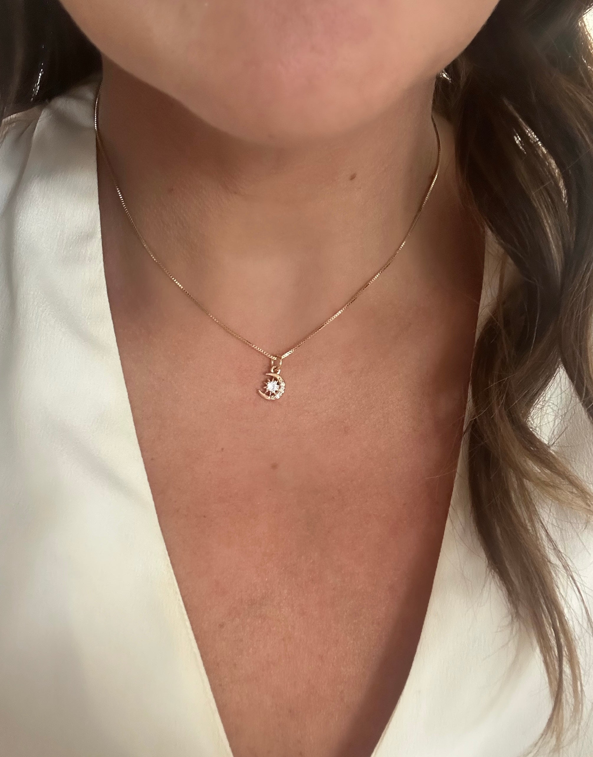 Luna Petite Pendant Necklace