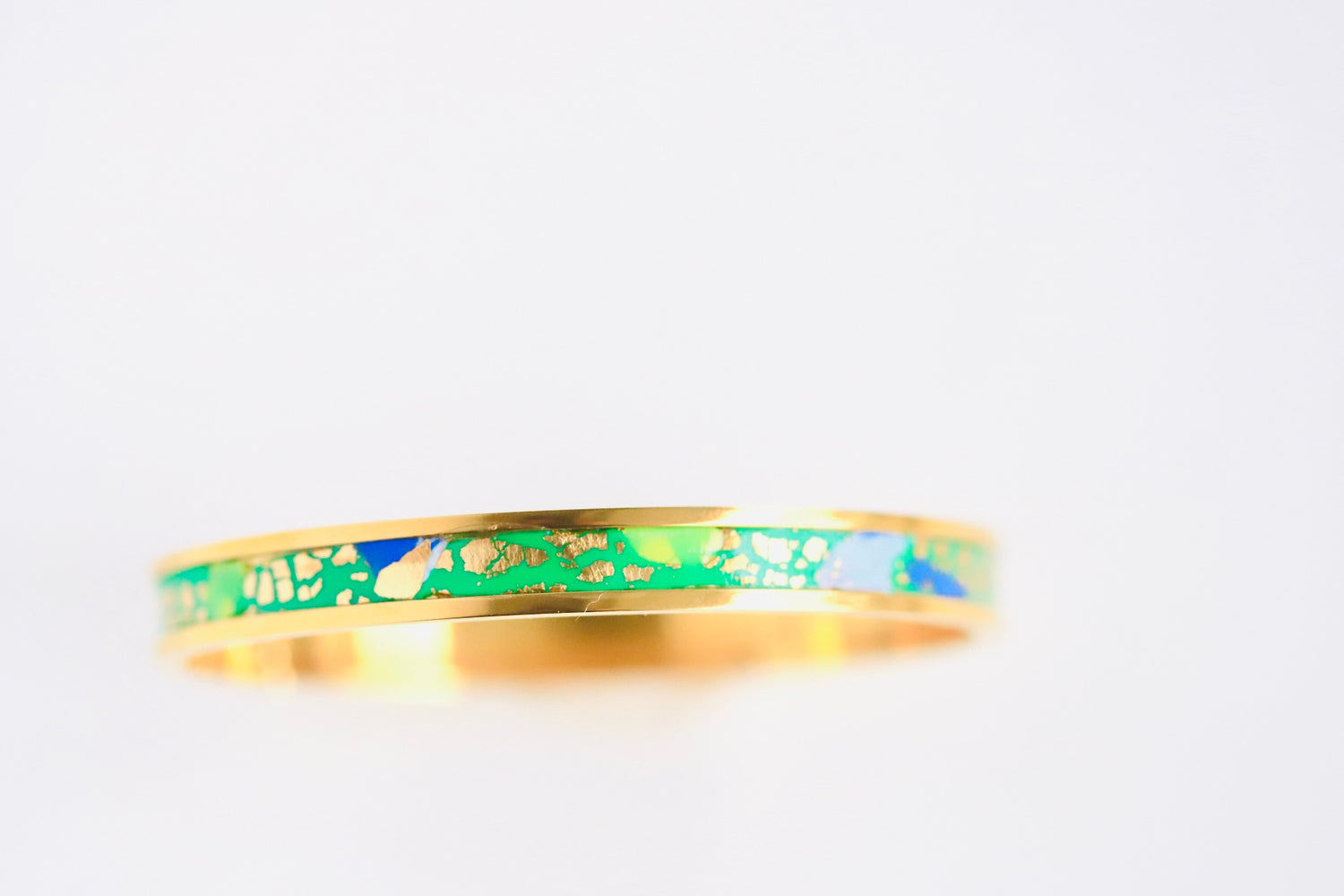 Lumino ColorPop Gold Bangle