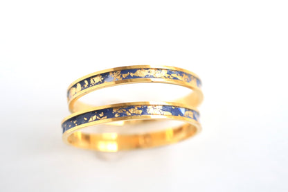 Lumino ColorPop Gold Bangle
