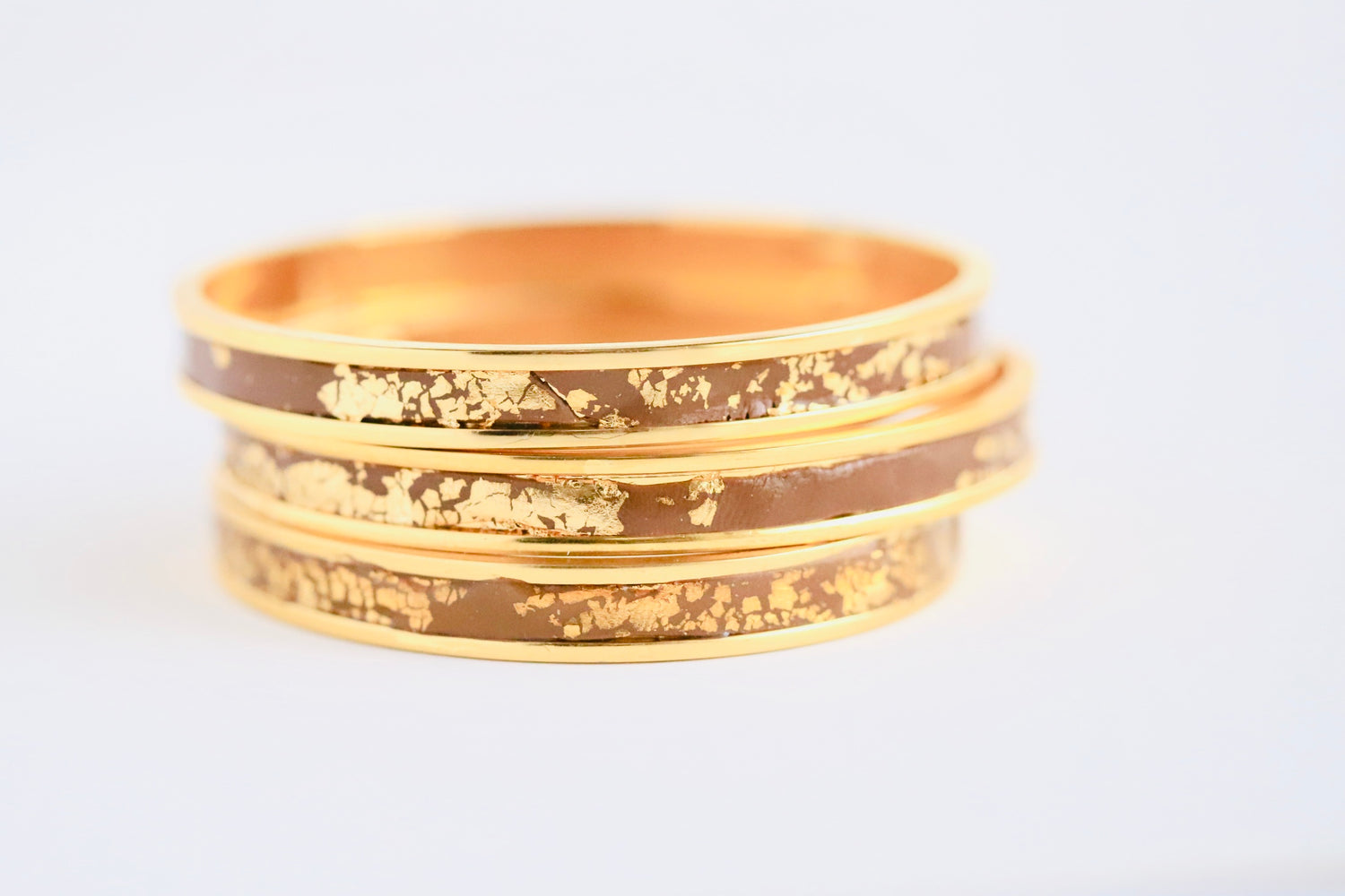 Lumino ColorPop Gold Bangle