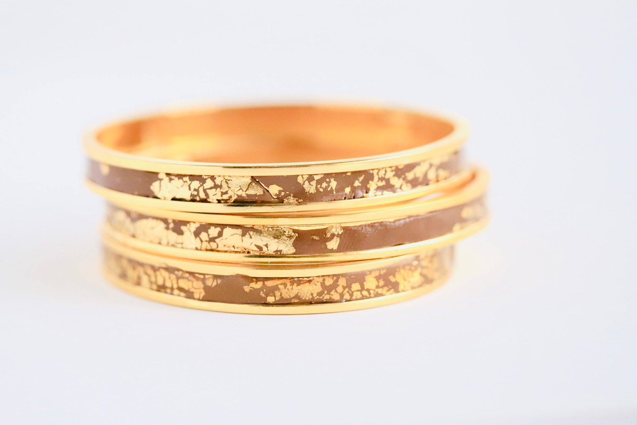 Lumino ColorPop Gold Bangle
