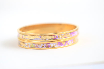 Lumino ColorPop Gold Bangle