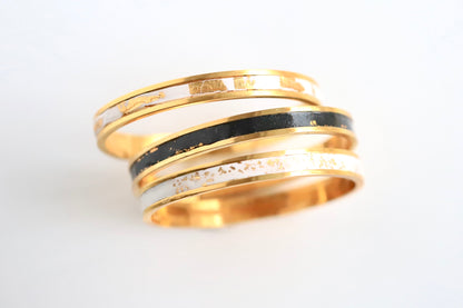 Lumino ColorPop Gold Bangle