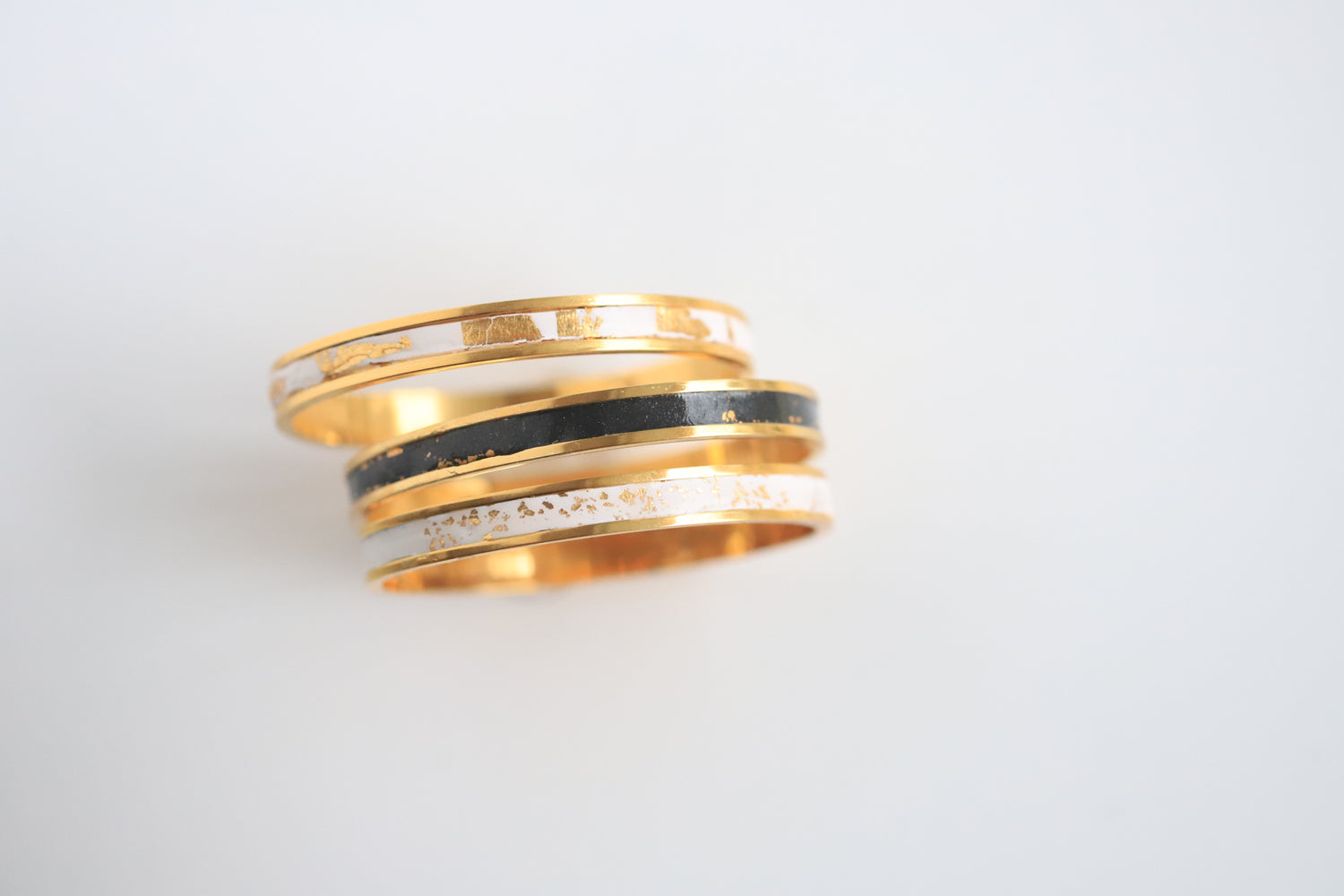 Lumino ColorPop Gold Bangle