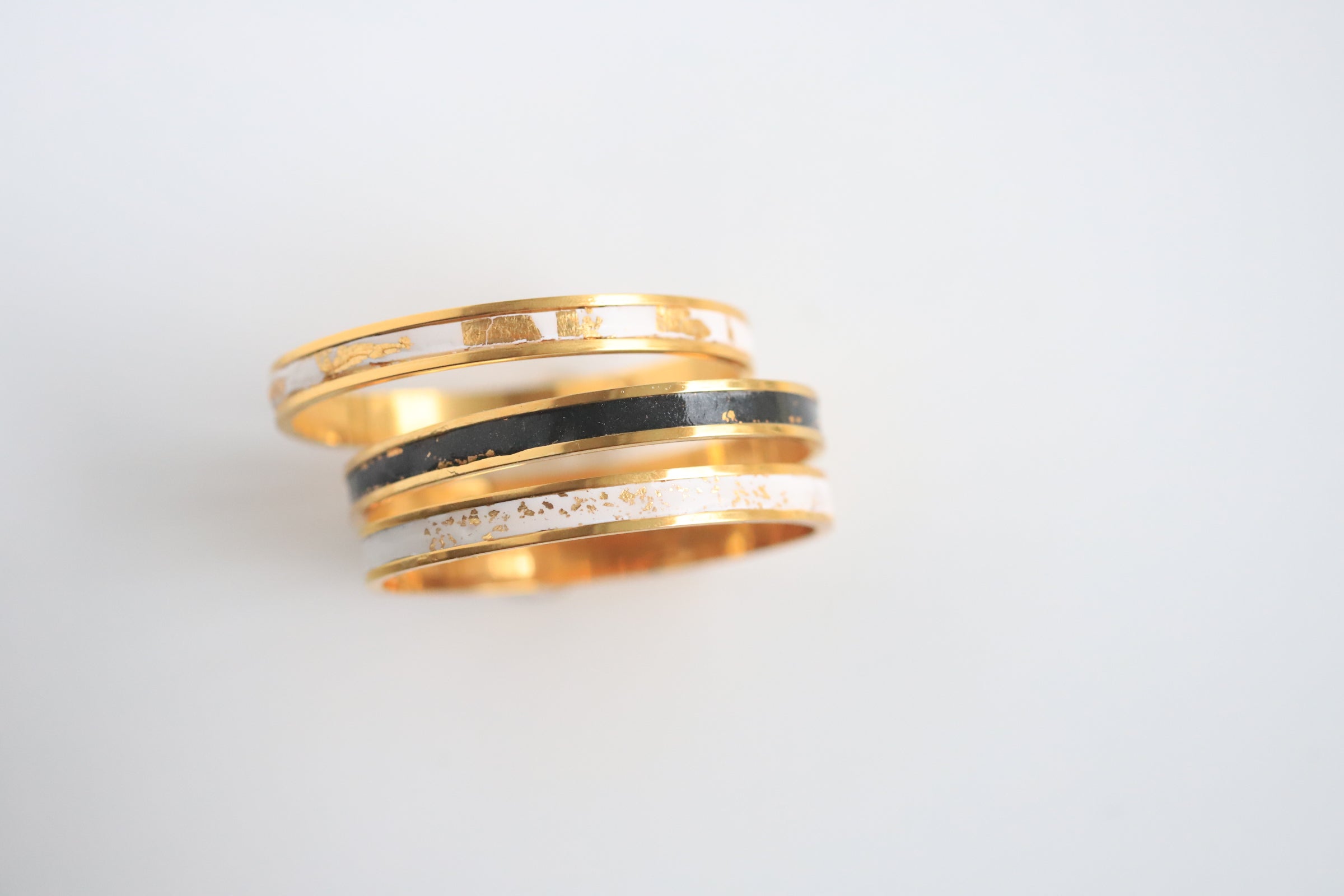 Lumino ColorPop Gold Bangle