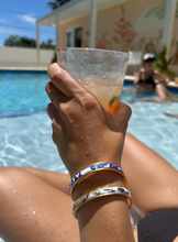 Load image into Gallery viewer, Lumino ColorPop Gold Bangle
