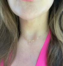 Load image into Gallery viewer, 18k Gold Heart Layering Necklace
